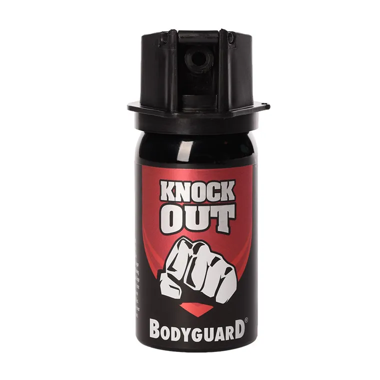 Bodyguard Knock Out försvarsspray med fliptop-lock