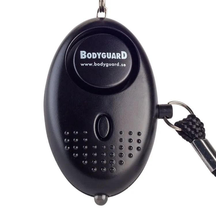 Överfallslarm Screamer 140 dB med LED-lampa och nyckelring