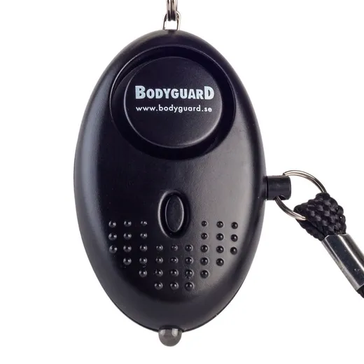 Överfallslarm Screamer 140 dB med LED-lampa och nyckelring